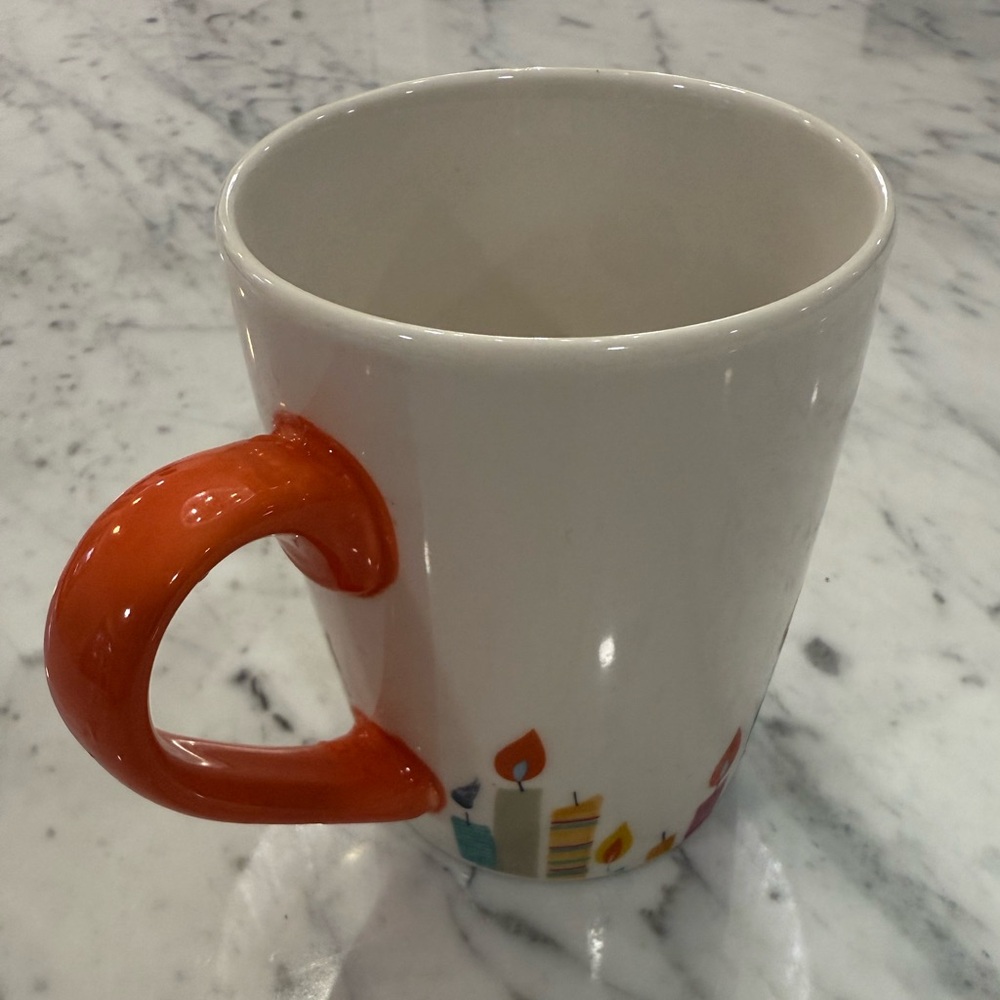 2020 STARBUCKS Happy Birthday Celebration Candles Coffee Tea Mug Cup 10 oz - Picture 4 of 6
